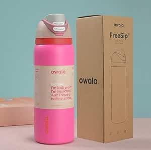 Owala Bottle - Hyper Flamingo