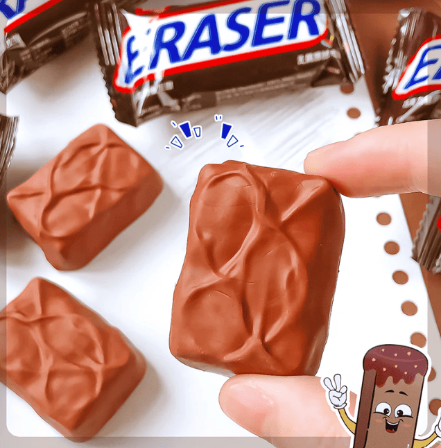 Snickers Chocolate Eraser