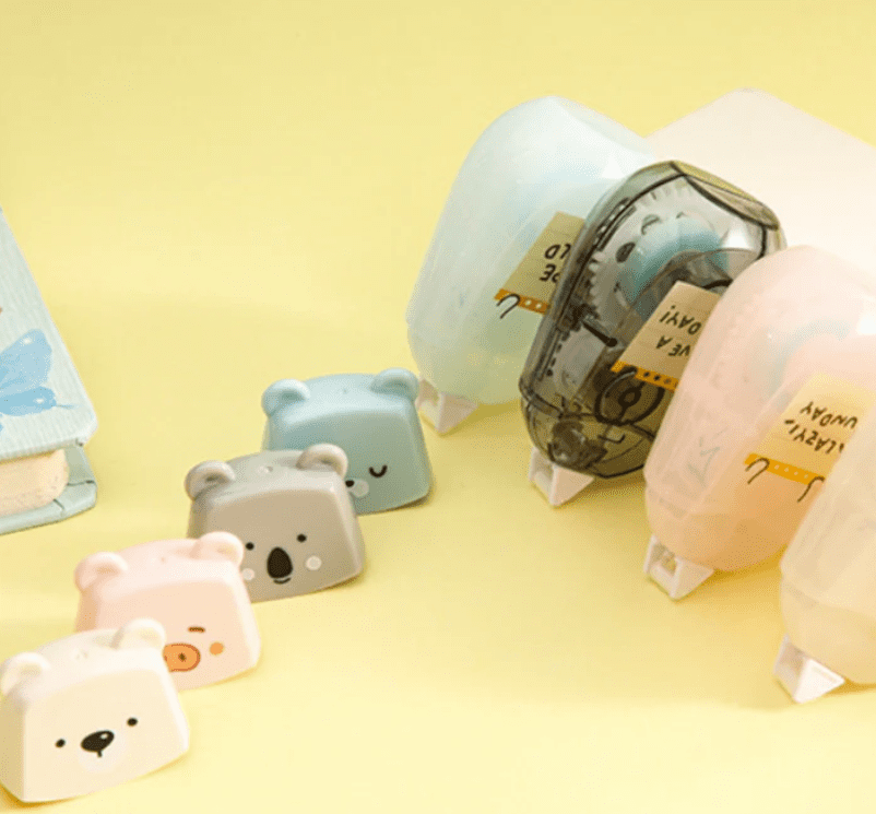 Cute Animal double sided adhesive glue tape roller