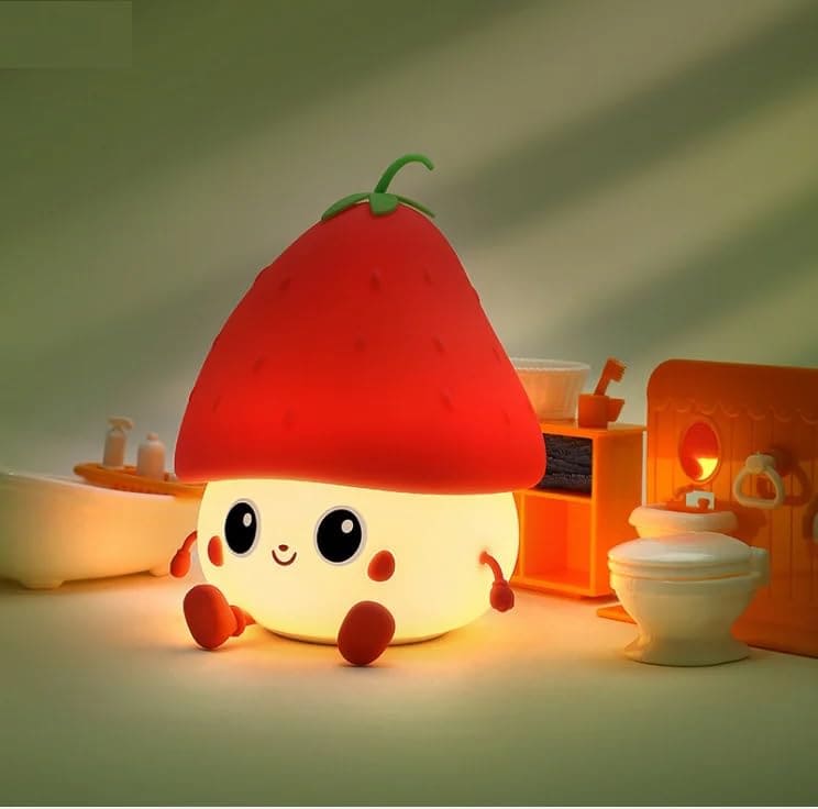 Cute Strawberry Lamp