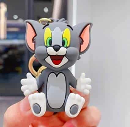 Tom and Jerry keychain