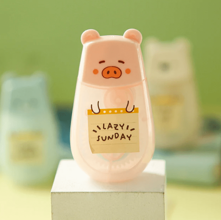 Cute Animal double sided adhesive glue tape roller