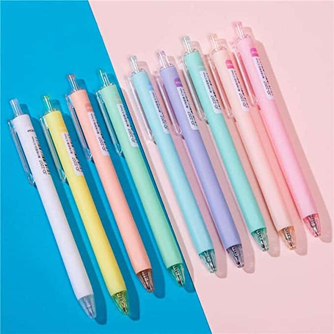 Kawaii Pastel Colored Pen Set