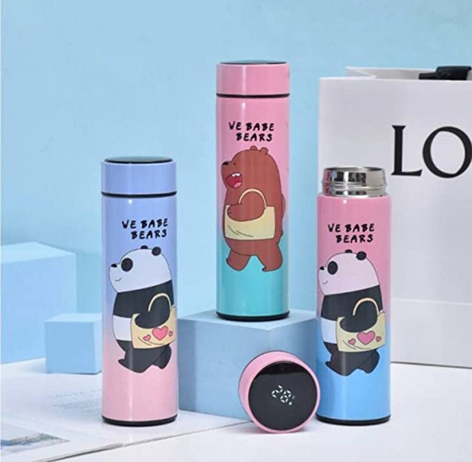 Cute Ombre We Bare Bear Bottle