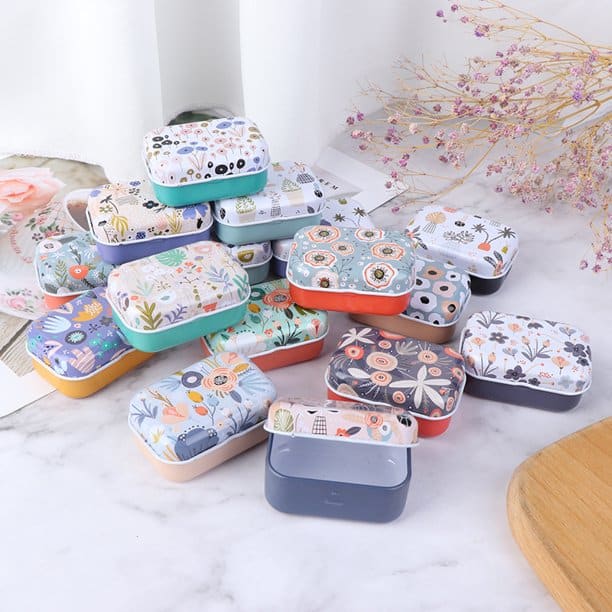 Floral Tin Boxes