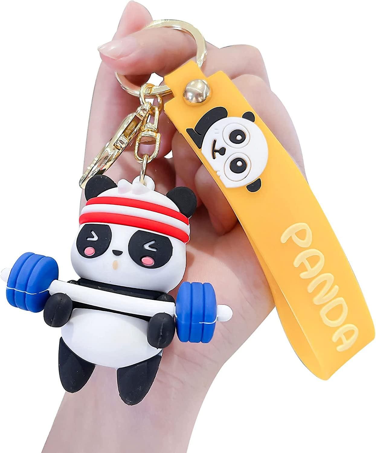 Cute Panda Keychain