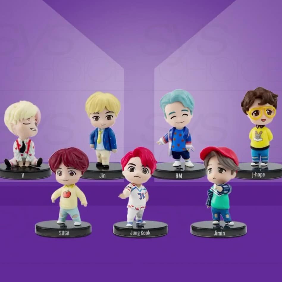 BTS Action Figure Set