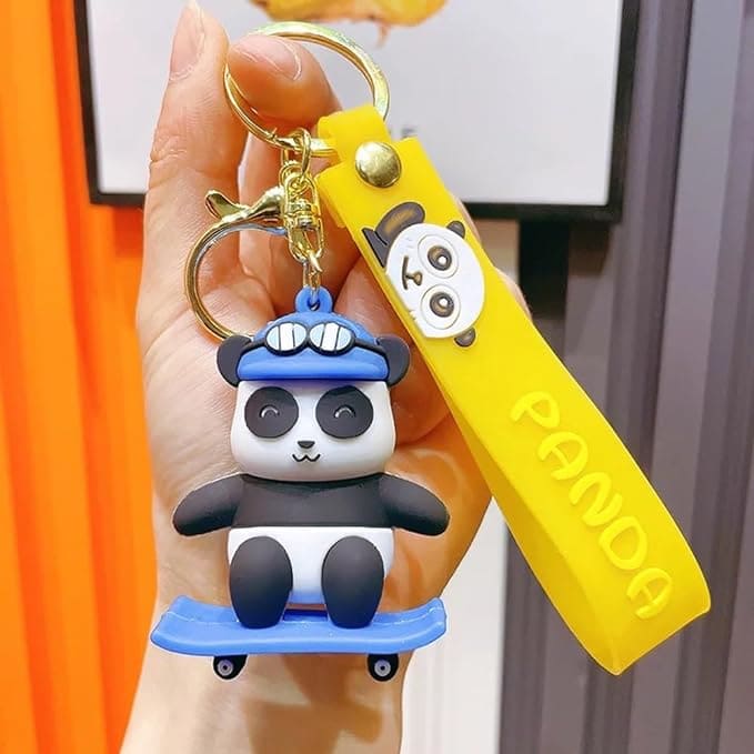 Cute Panda Keychain