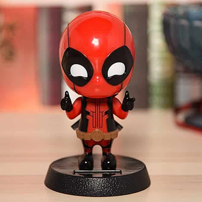 Deadpool Solar Powered Bobblehead