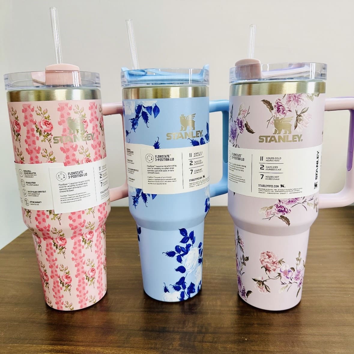 Floral Stanley 40 Oz