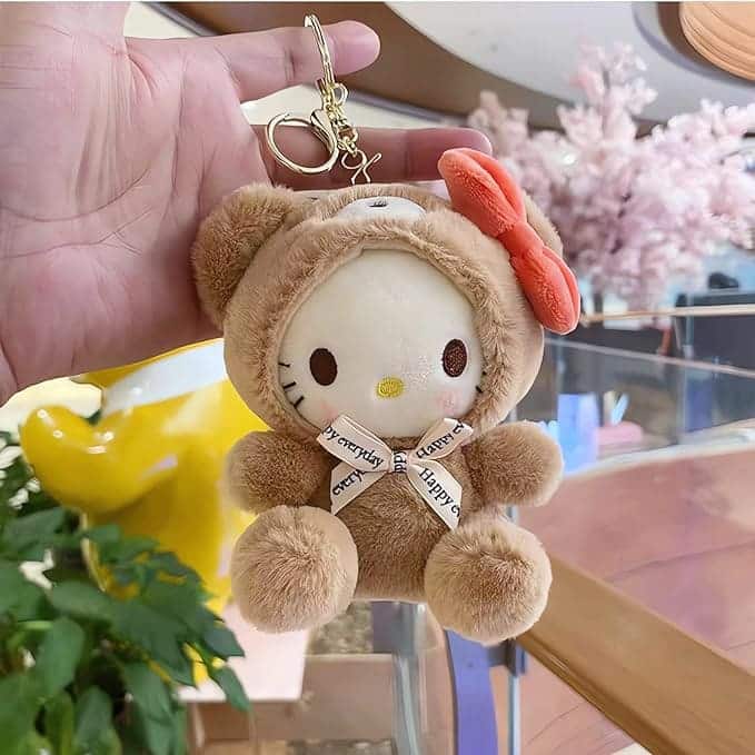 Cute Sanrio Plush Keychain