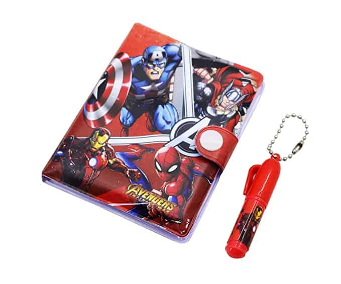 Superhero Mini Notebook with Pen