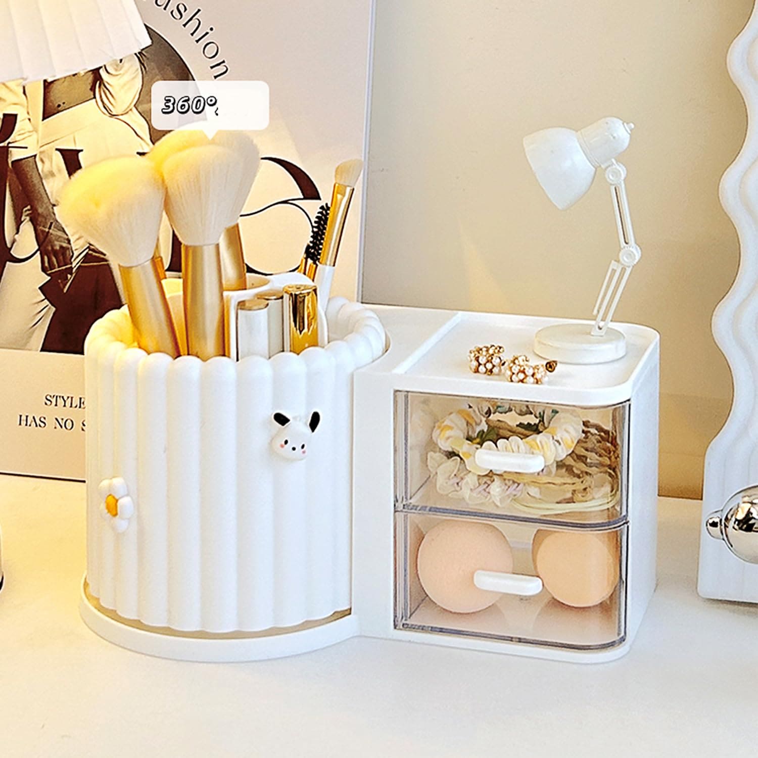 Multipurpose Desk Organizer with Drawers