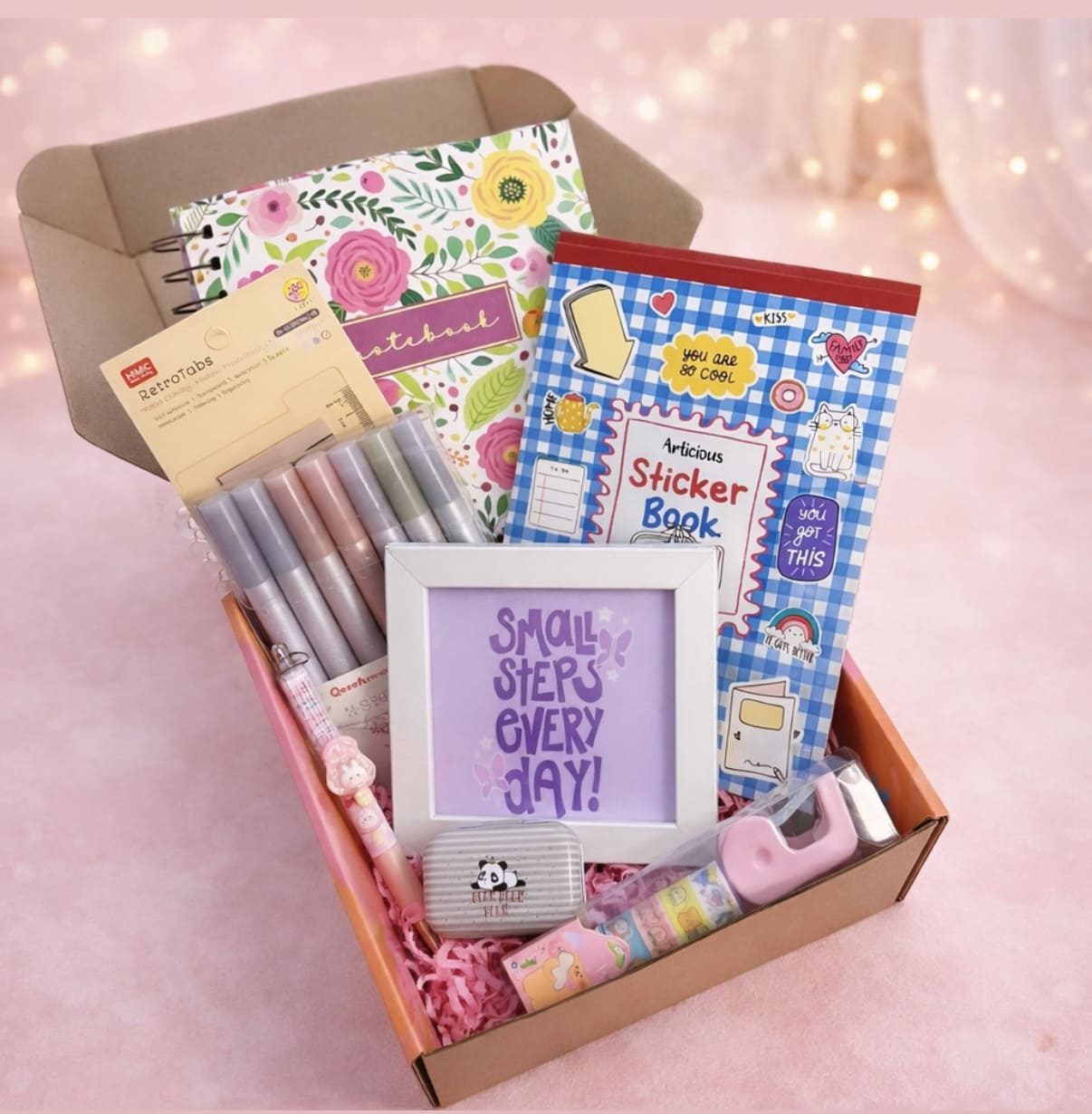Pretty Things Inside – Aesthetic Stationery Gift Box