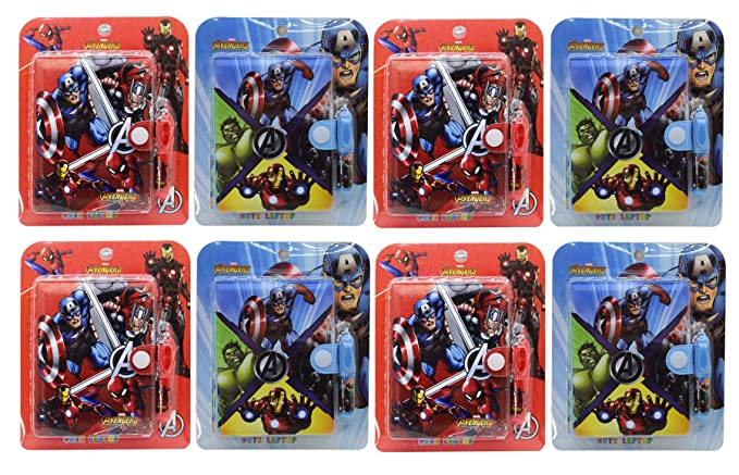 Superhero Mini Notebook with Pen