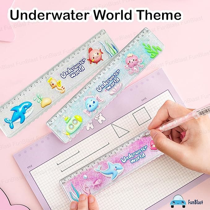 Sea World Sparkle Ruler