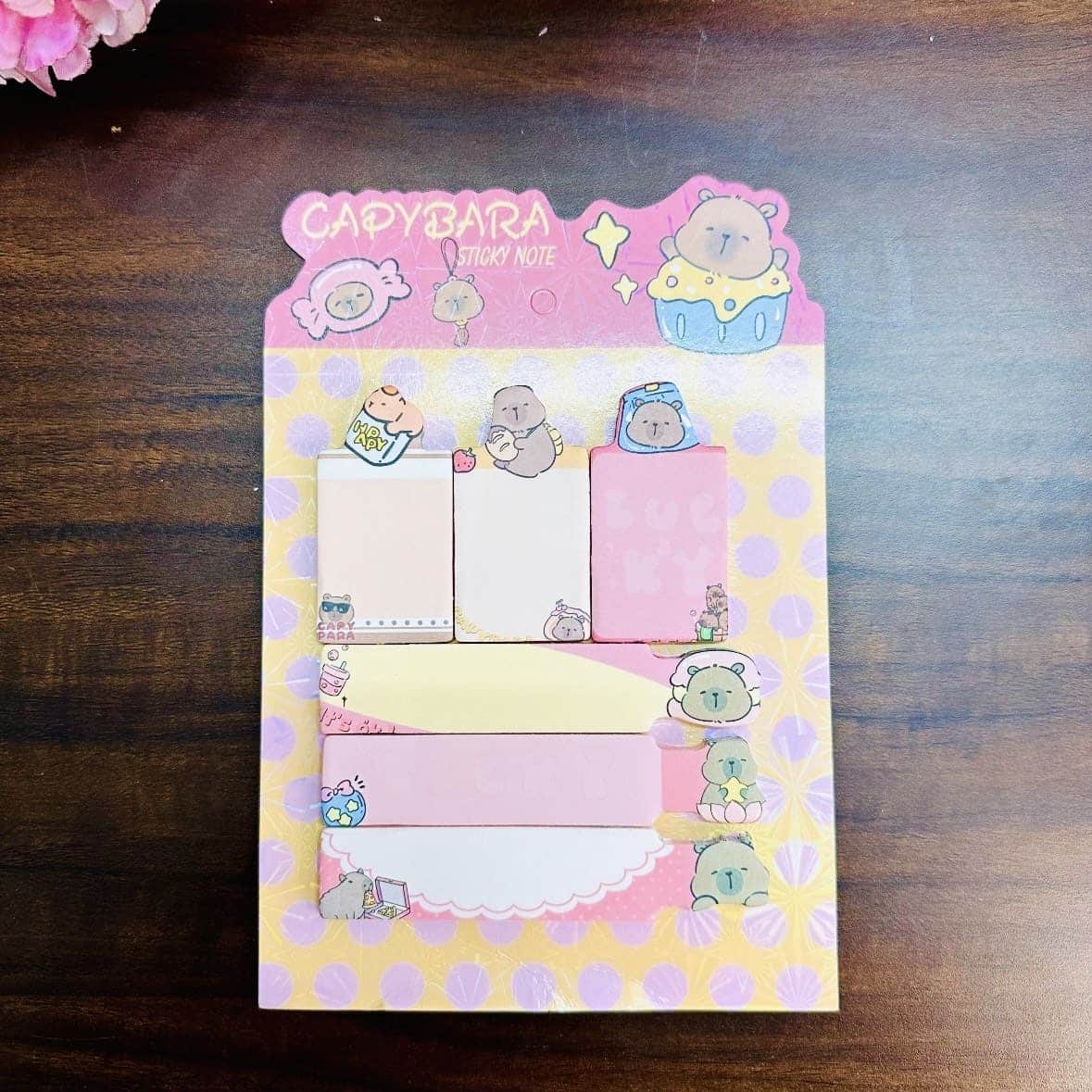 Capybara Sticky Notes