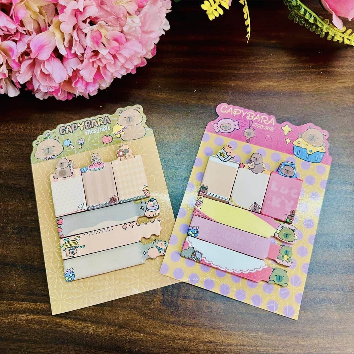 Capybara Sticky Notes