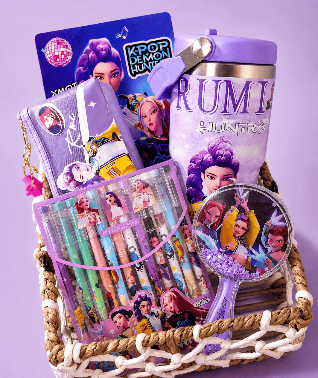 KPop Demon Hunters Rumi Huntrix Stationery & Gift Set