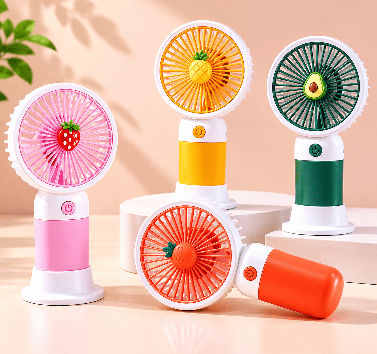 Cute USB Rechargeable Hand Fan