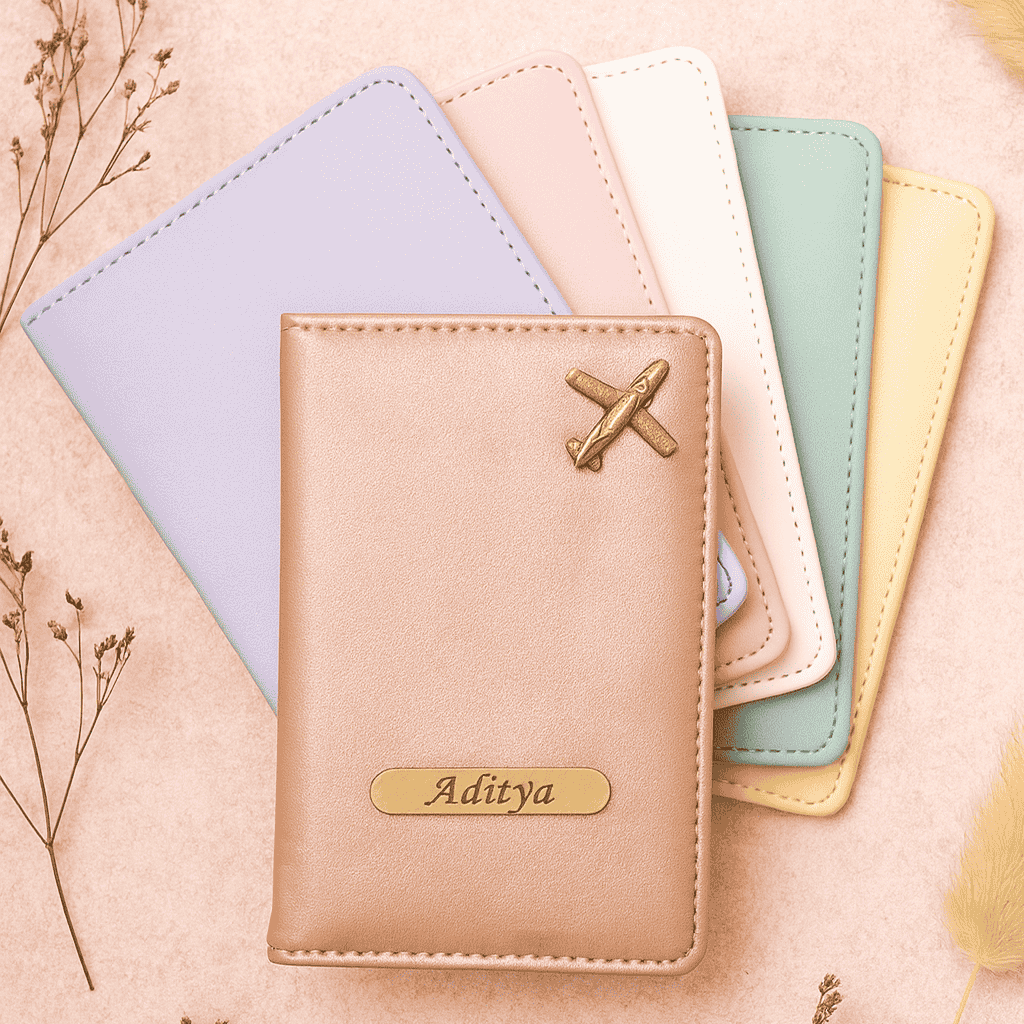 Premium Personalised Passport Cover - Stylish Travel Wallet