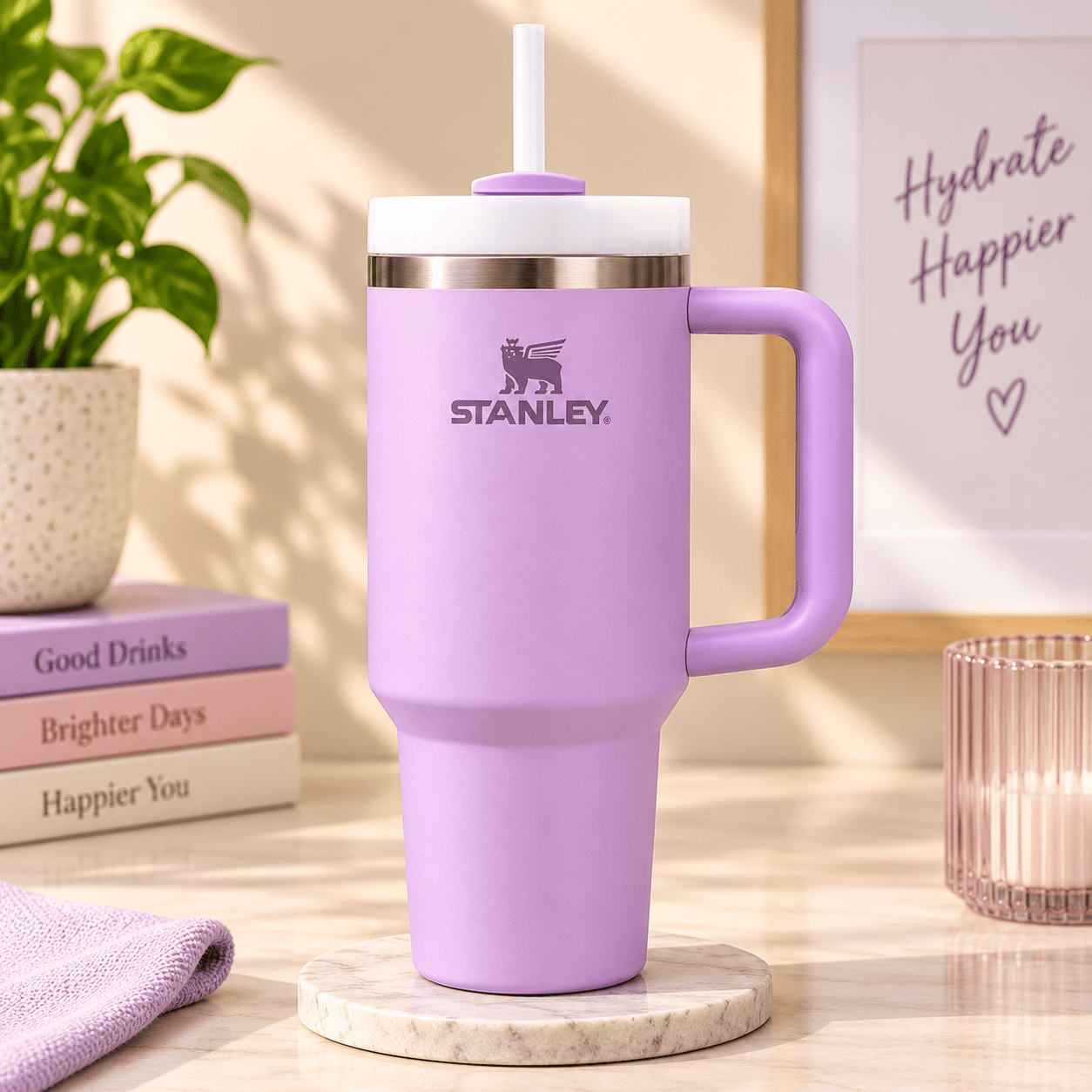 Stanley Quencher | 1.18L | Insulated Tumbler| Purple|