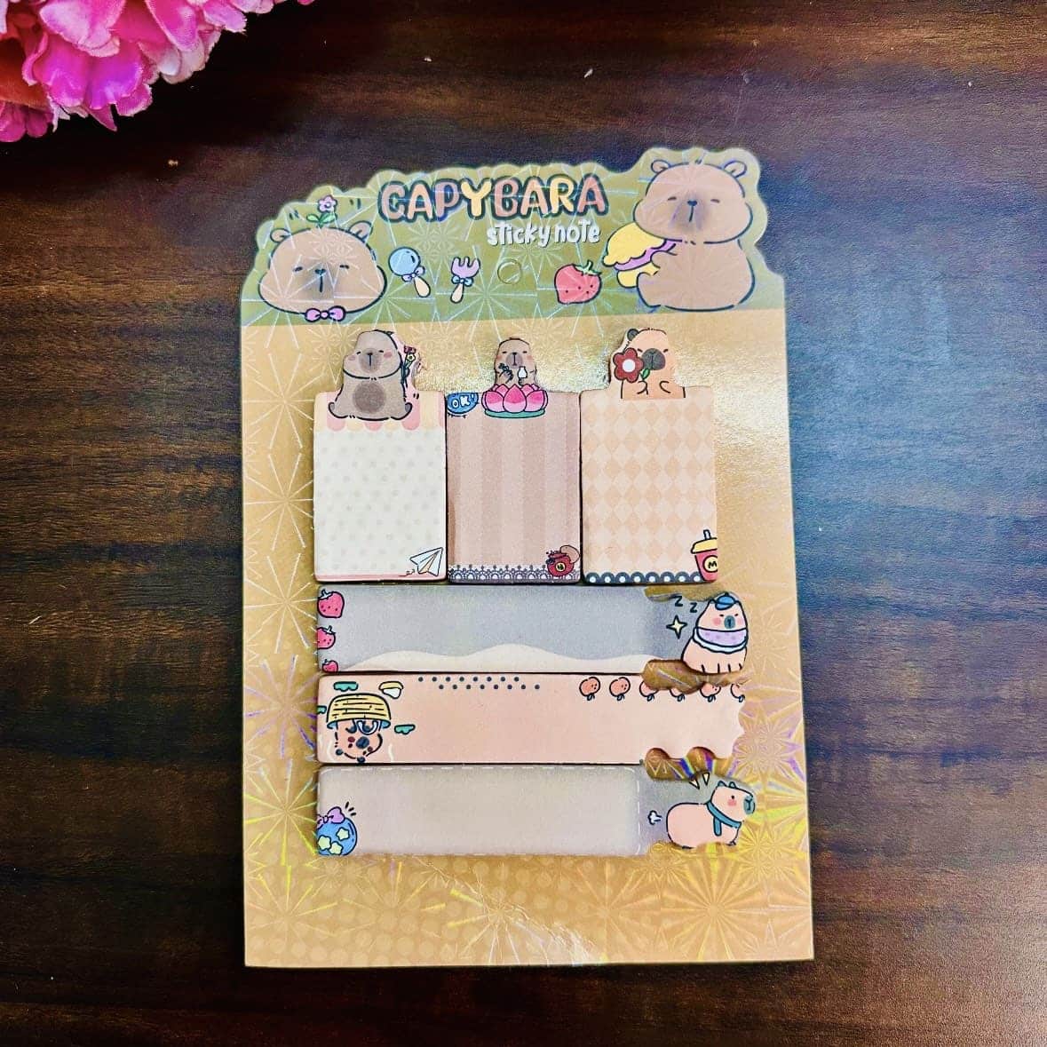Capybara Sticky Notes