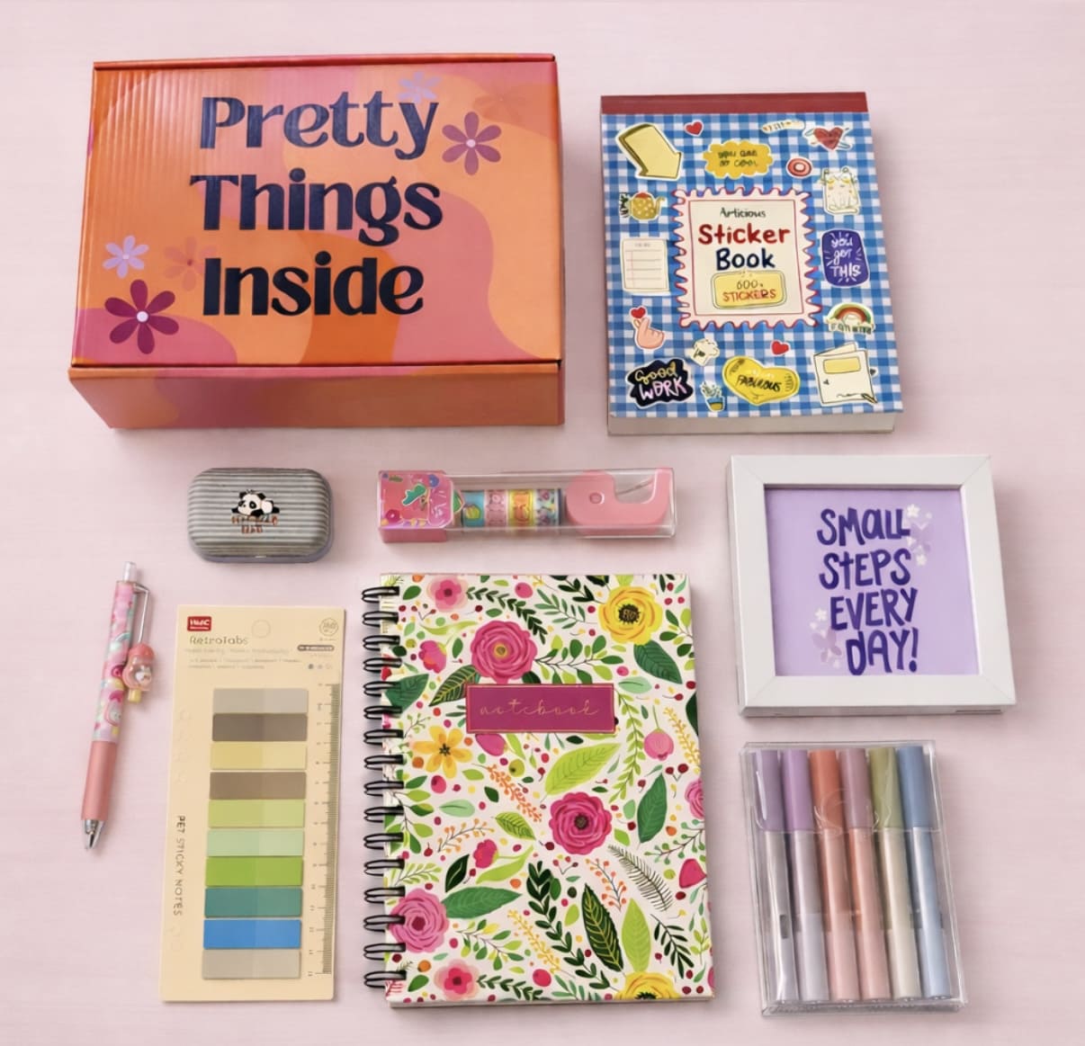 Pretty Things Inside – Aesthetic Stationery Gift Box