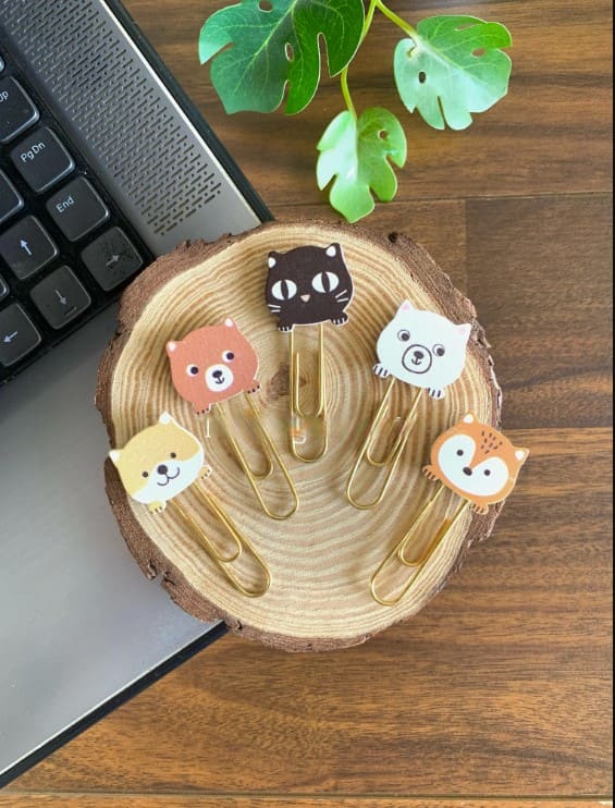 Cute Kawaii Bookmark Clips