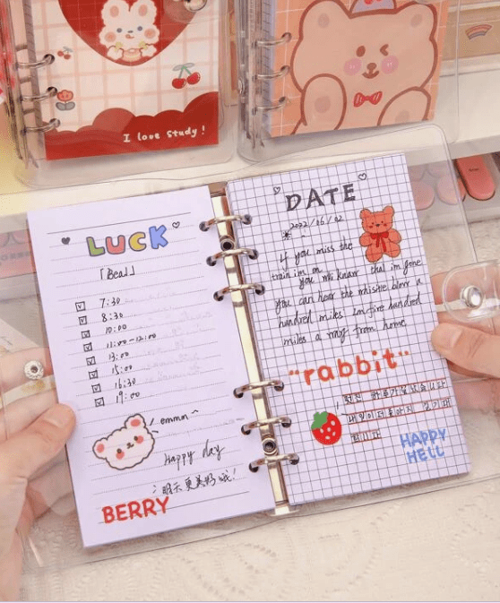 Kawaii Spiral Notebook