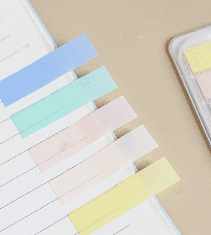 Bookmark Tab Sticky Notes