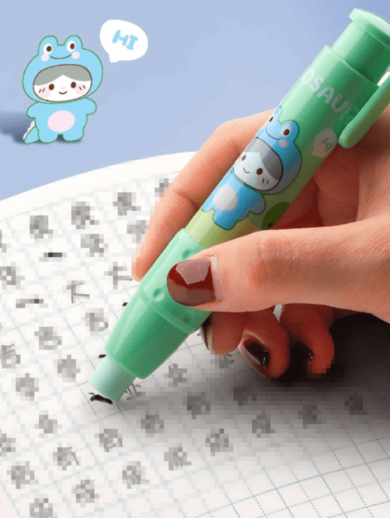 Cute Kawaii Push Eraser