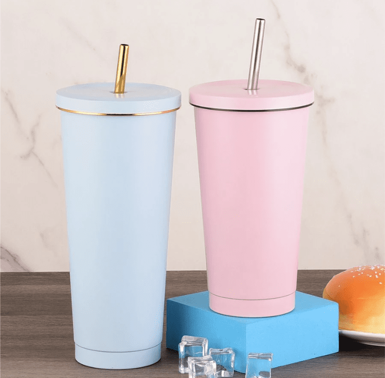 Colourful Stainless Steel Sipper