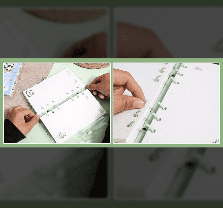 Panda Kawaii Spiral Notebook