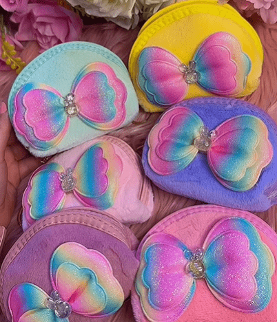 Pretty Rainbow Coin Pouch