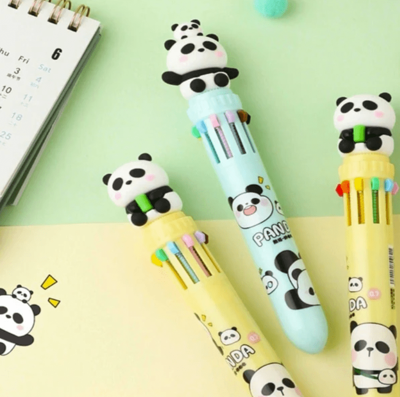 Cute Panda 10 in 1 Pen