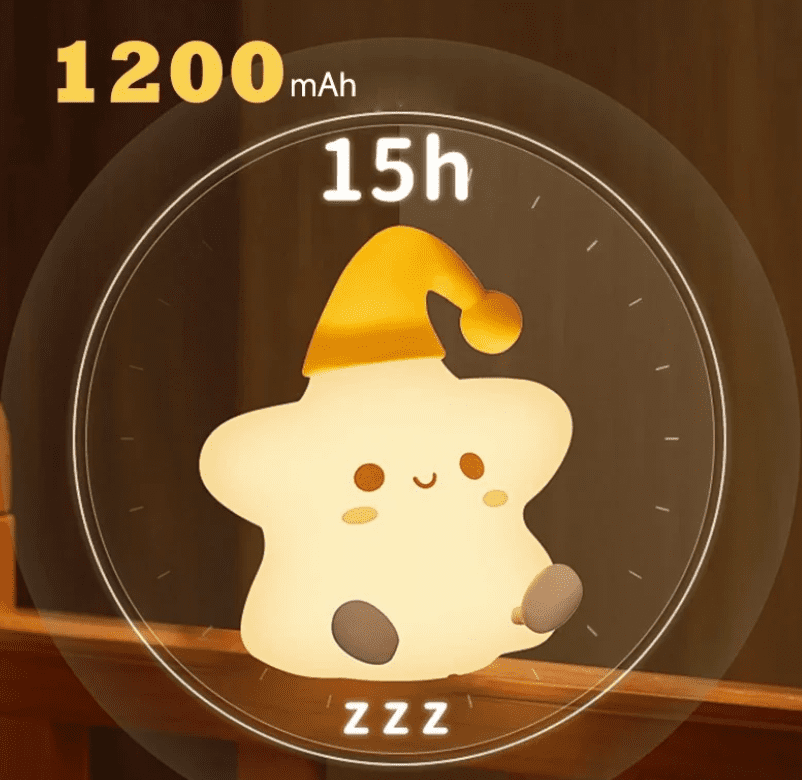 Cute Star Touch Lamp