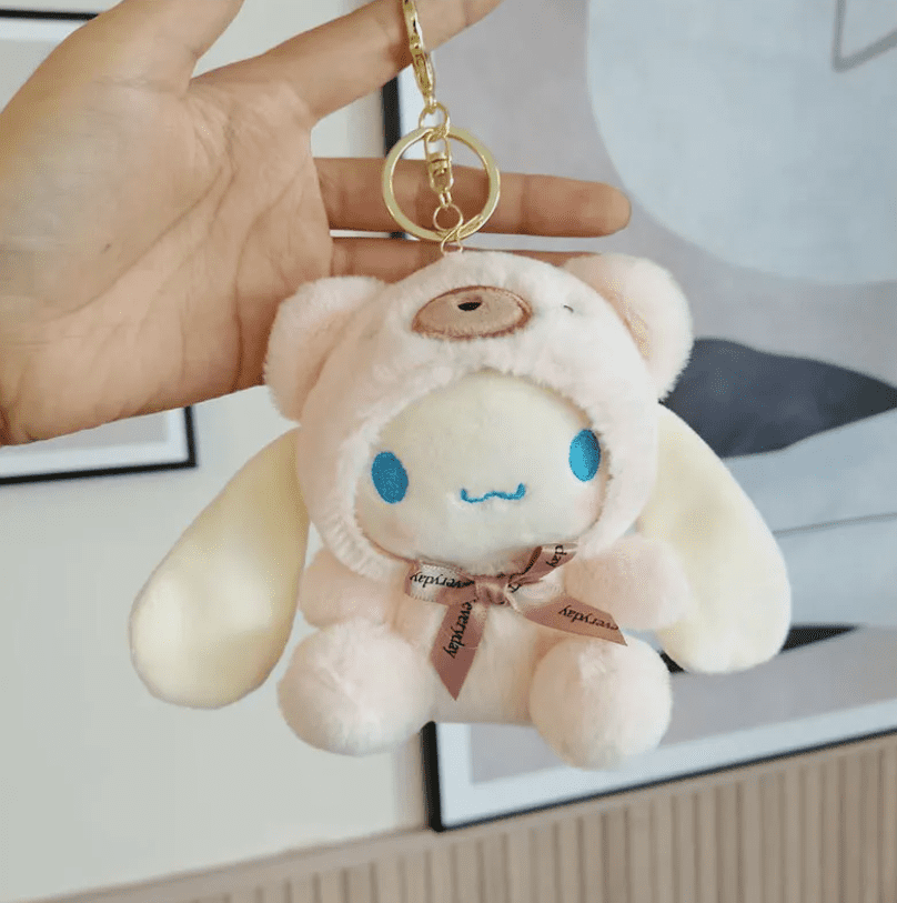 Cute Sanrio Plush Keychain