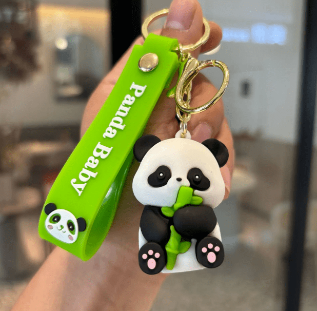 Cute Panda Keychain