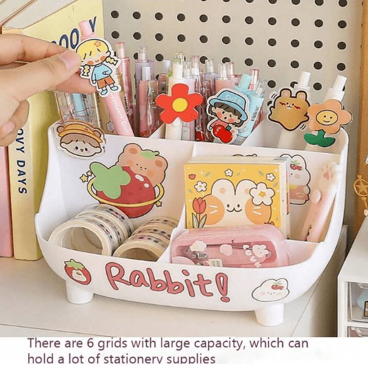 Cute Kawaii Desk Organizer