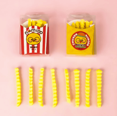 Cute Fries Eraser