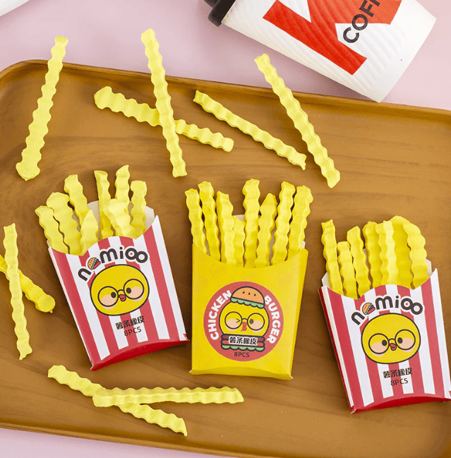 Cute Fries Eraser