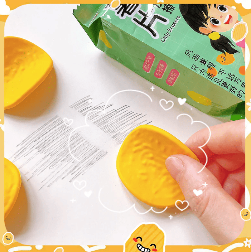Potato Chips Eraser