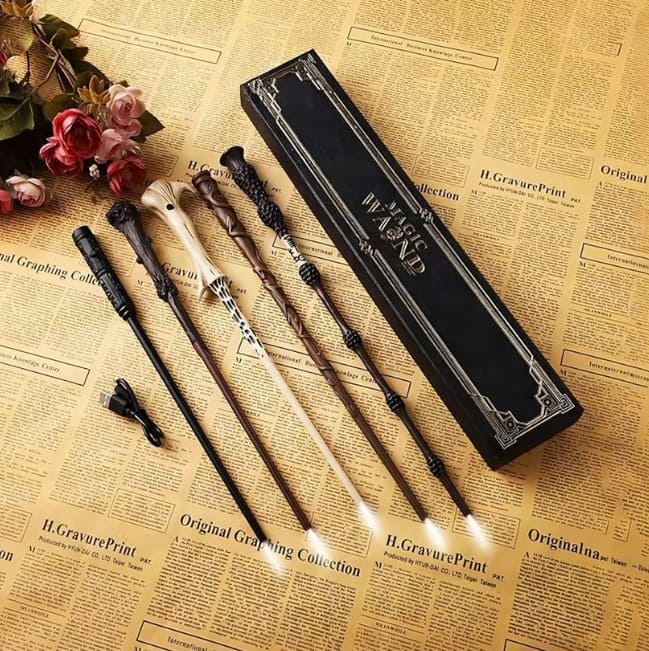 Viral Magic Harry Potter Wand – Real Firing Wizard Wand Toy for Kids & Fans