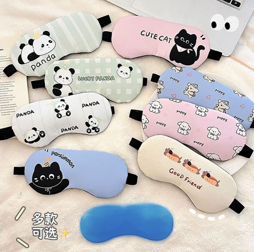 Cooling Gel Panda Eye Mask – Reusable Eye Mask for Puffy Eyes & Dark Circles