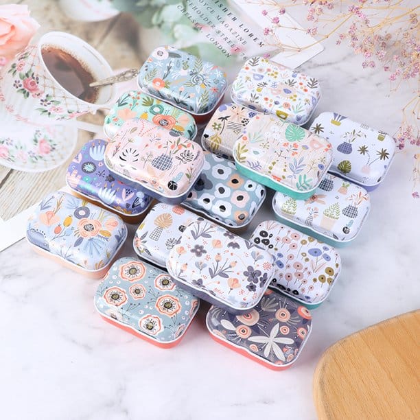 Floral Tin Boxes