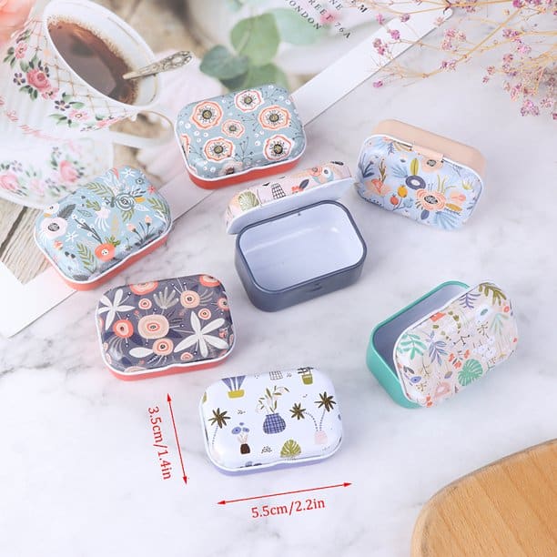 Floral Tin Boxes