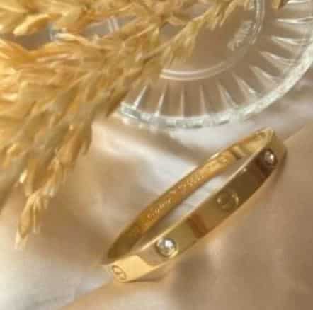 Anti Tarnish Cartier Inspired Bracelet