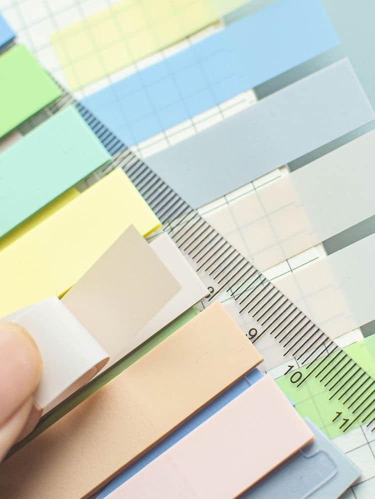 Pastel Index Sticky Notes