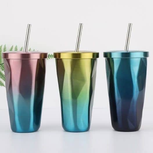 Double Walled Stainless Steel Sipper